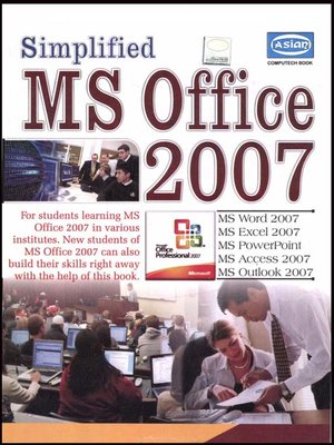 cover image of Simplified MS Office 2007